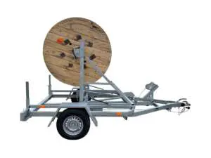 Przyczepy do przewożenia bębnów kablowych