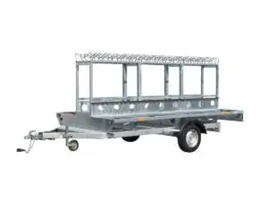 Przyczepa do przewozu rowerów – ROWENA 15, 1-oś, hamowana