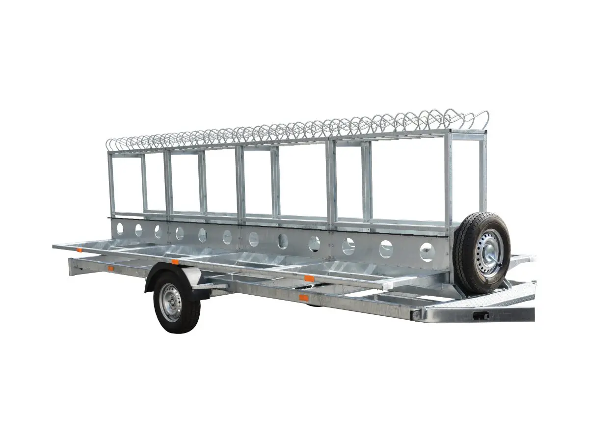 Przyczepa do przewozu rowerów – ROWENA 20, 1-oś, hamowana