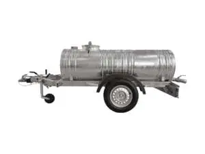Przyczepa-cysterna 100-1F hamowana, 1 oś