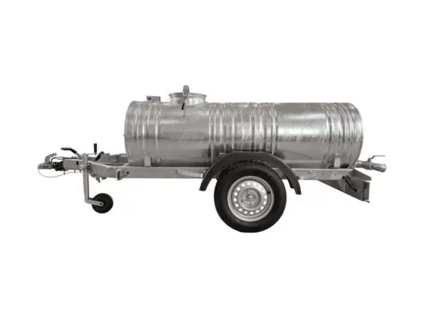 Przyczepa-cysterna 100-1F hamowana, 1 oś