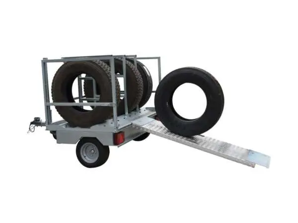 Przyczepa do przewozu opon