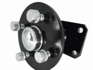 Piasta koła z podstawą 750kg + łożysko + 4x100 + osłona