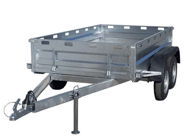 Przyczepa towarowa ZEUS 2,5x1,5-2 niehamowana, 2 osiowa