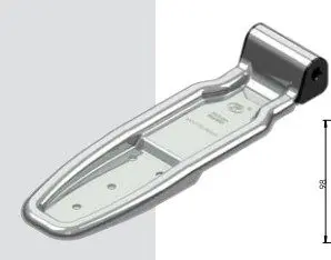 Zawias burtowy do zabudowy HB-02.320
