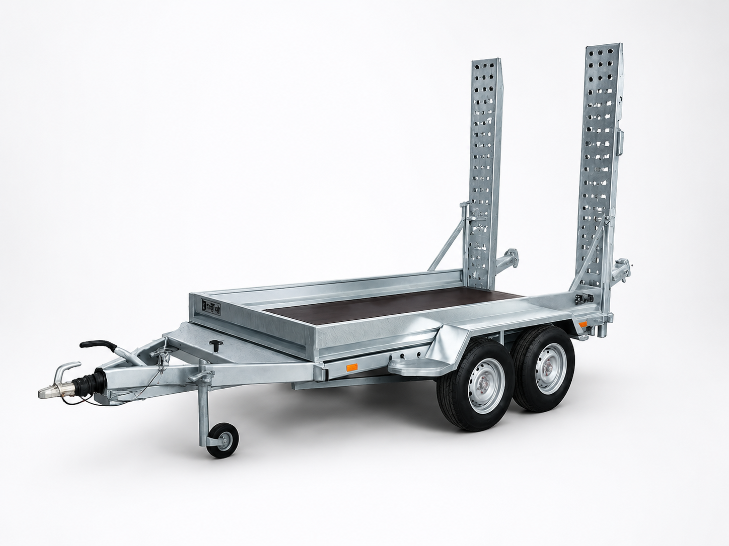Przyczepa do transportu minikoparki 1500 × 3000 mm | DMC do 2700 kg | Fragott